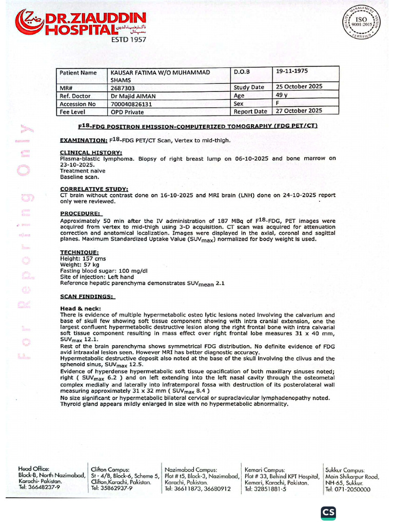 Pet Scan | PDF