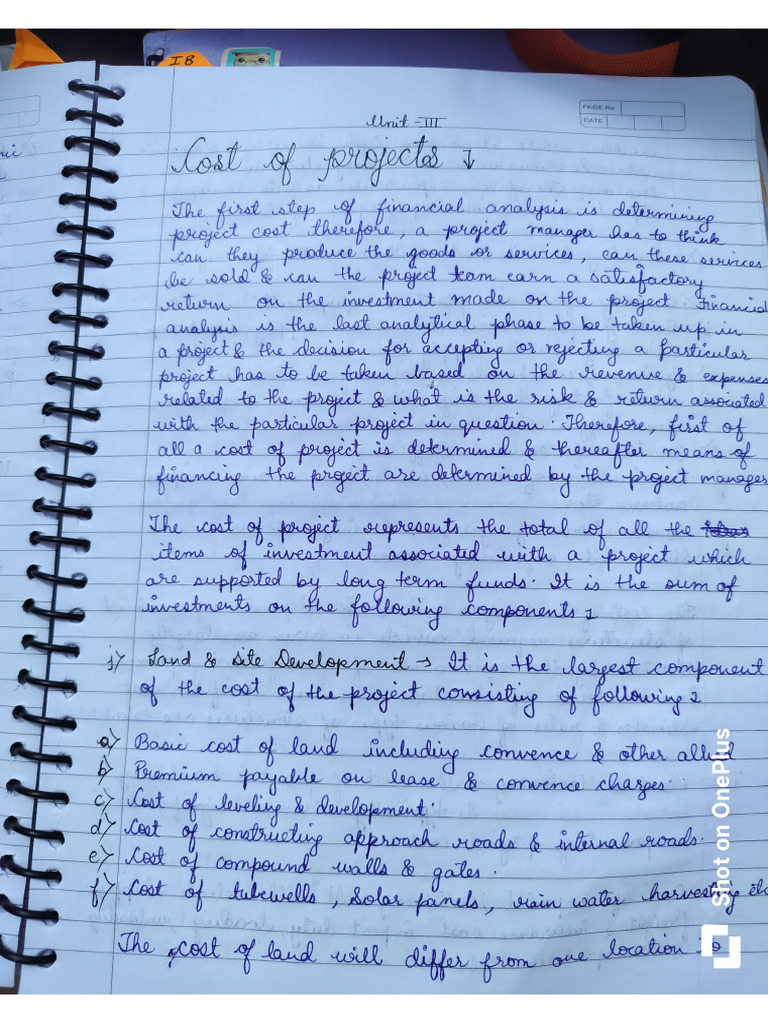 Project Management Unit 3 | PDF