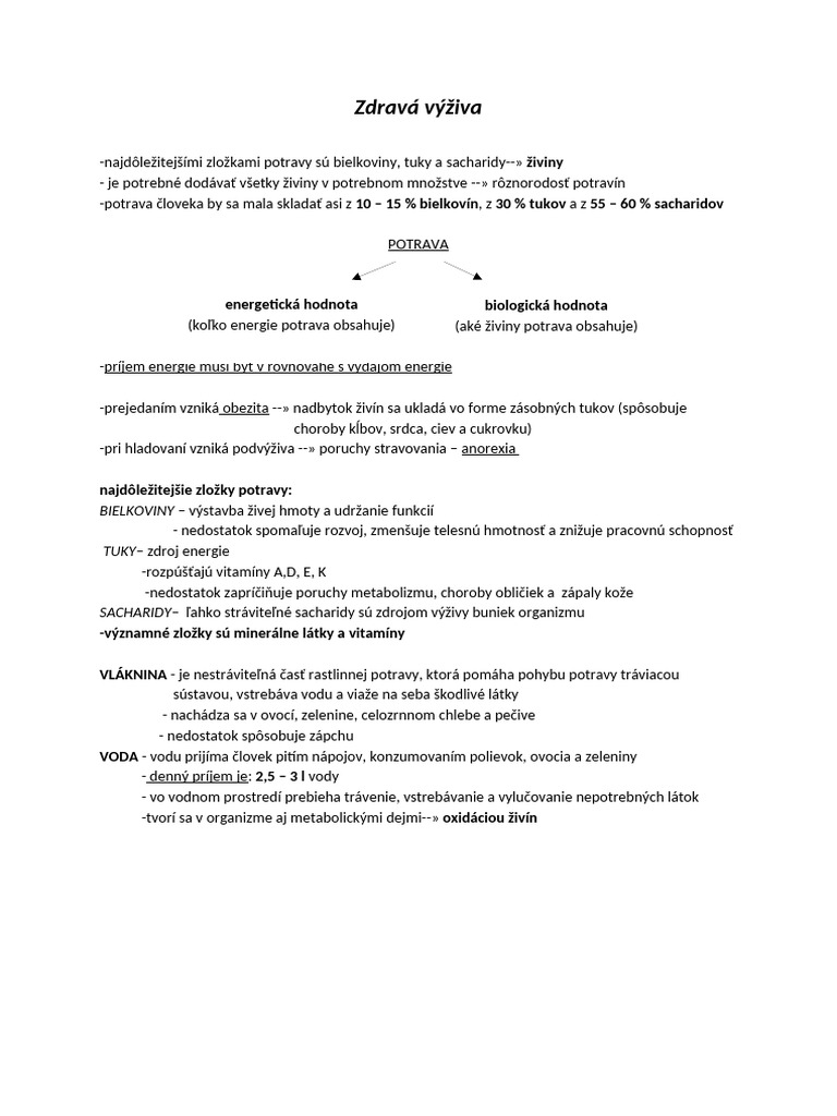 Zdravá Výživa | PDF
