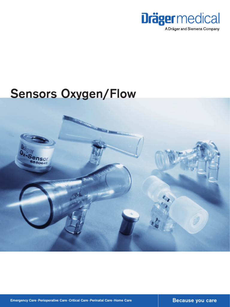 Drager Flow Sensor & Cable | PDF | Flow Measurement | Applied And ...