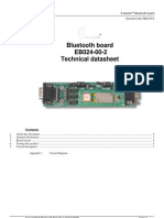 Bluetooth Board EB024-00-2 Technical Datasheet