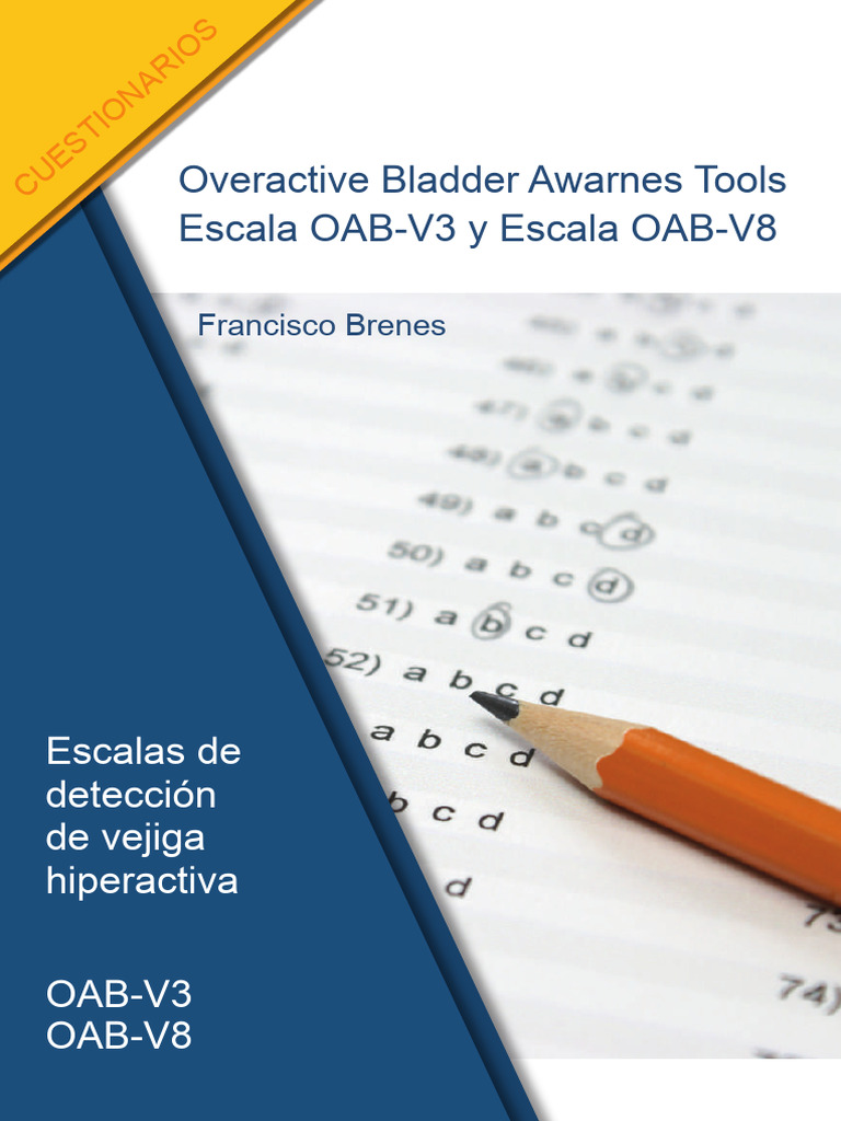 Herramientas de Conciencia OAB-V8 | PDF | Diagnostico medico | Cuestionario