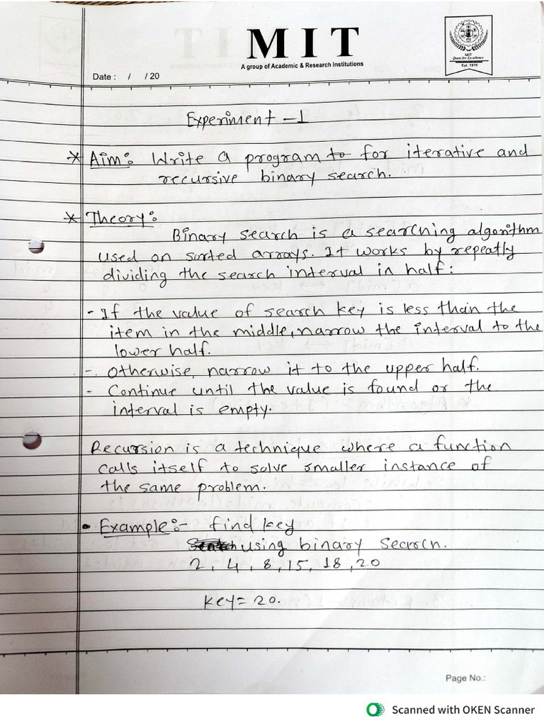 DAA 1-5 Practical | PDF