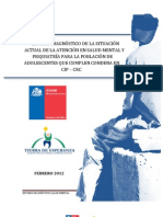 Informe Final Salud Mental SENAME 2012