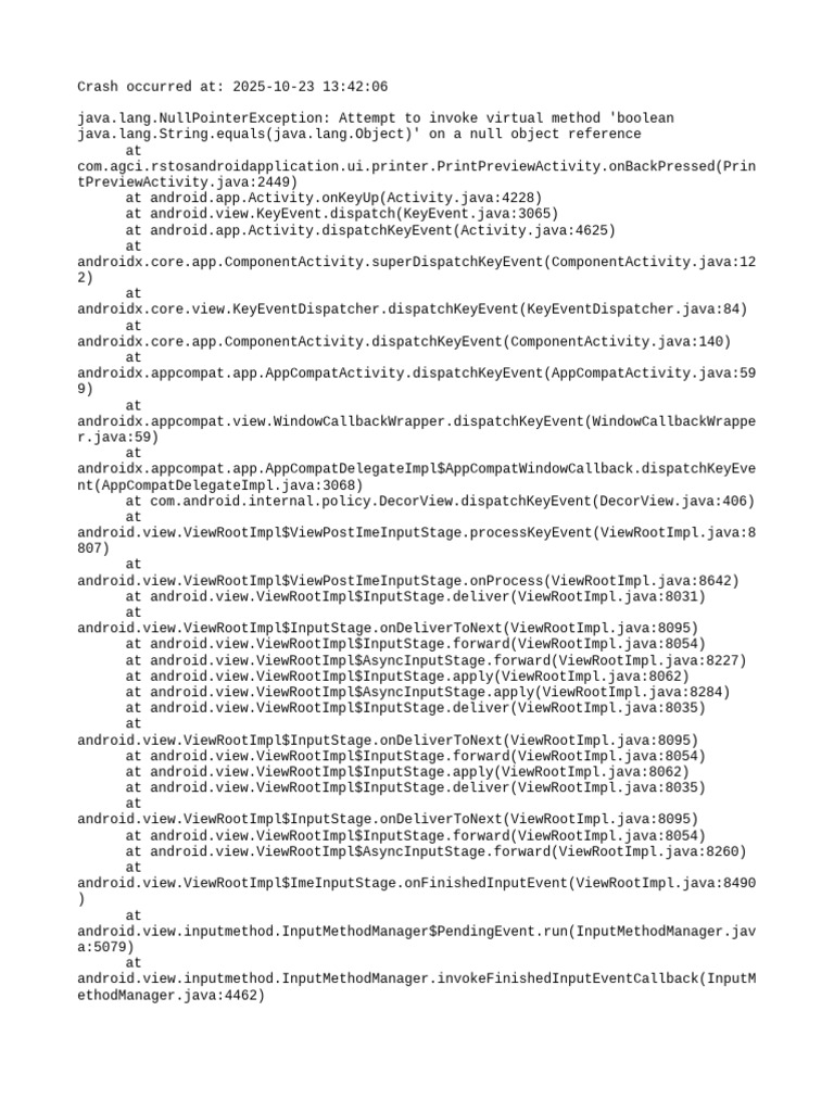 Crash Log 20251023 134206 | PDF | Java (Programming Language) | Computing