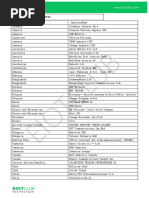 APAC Mobile Roaming Country List | PDF | Telecommunications | Companies