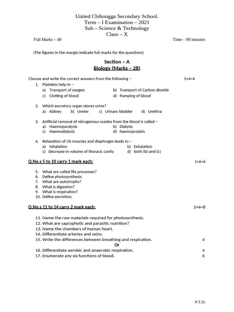 Section A | PDF