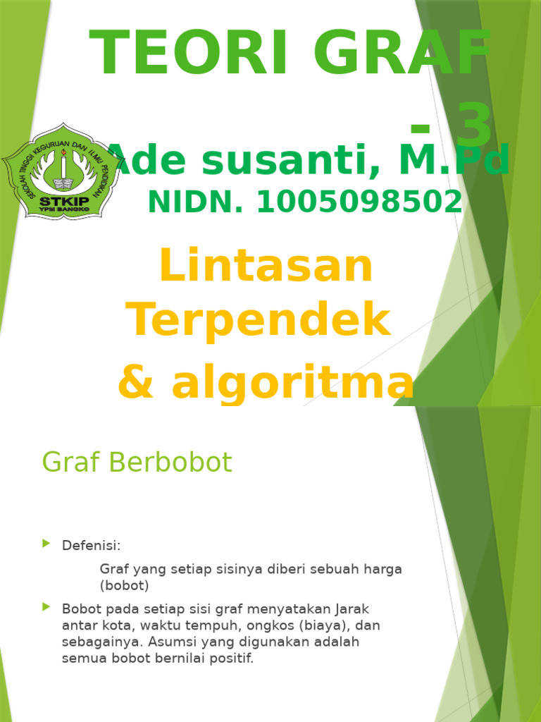 06 - Algoritma Dijkstra Pert.3 | PDF