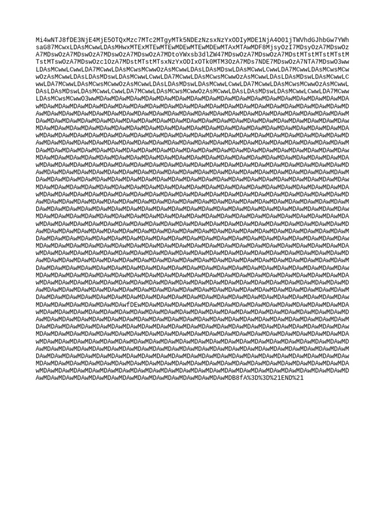 Data Encoding and Format Analysis | PDF
