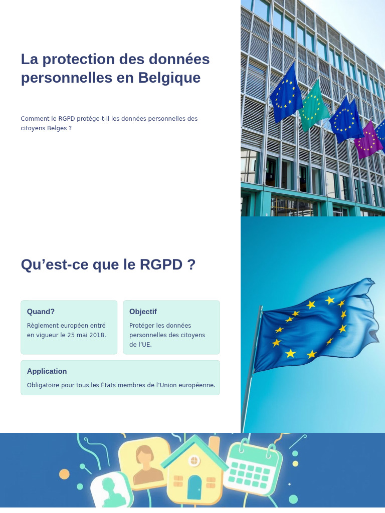 Protection des données en Belgique : RGPD | PDF | Vie privée et ...