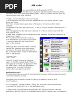 OSI Model: Upper Layers