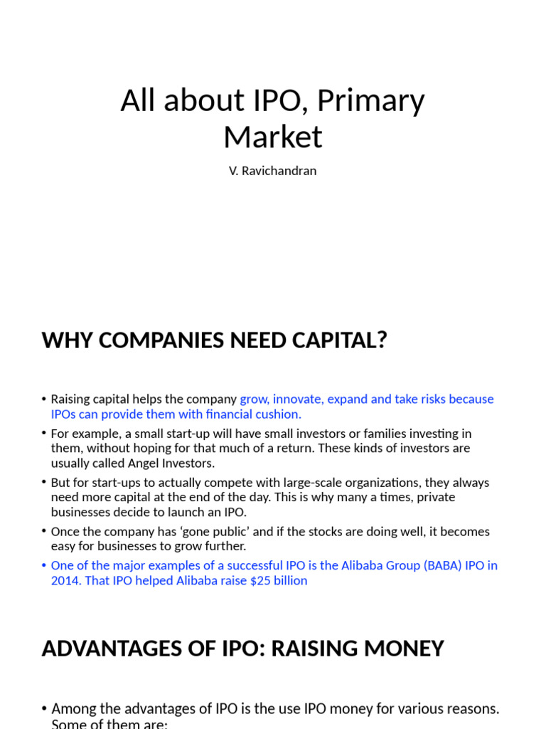 Understanding IPOs and Their Benefits | PDF | Initial Public Offering ...