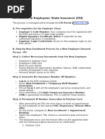 ESIC Portal: Edit IP Details Workflow | PDF | Login | Information ...
