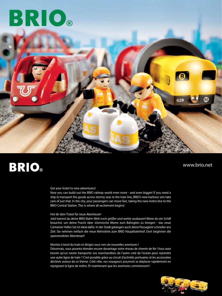 BRIO RW Consumer 2011 - Trains en Bois, PDF, Rail Freight Transport