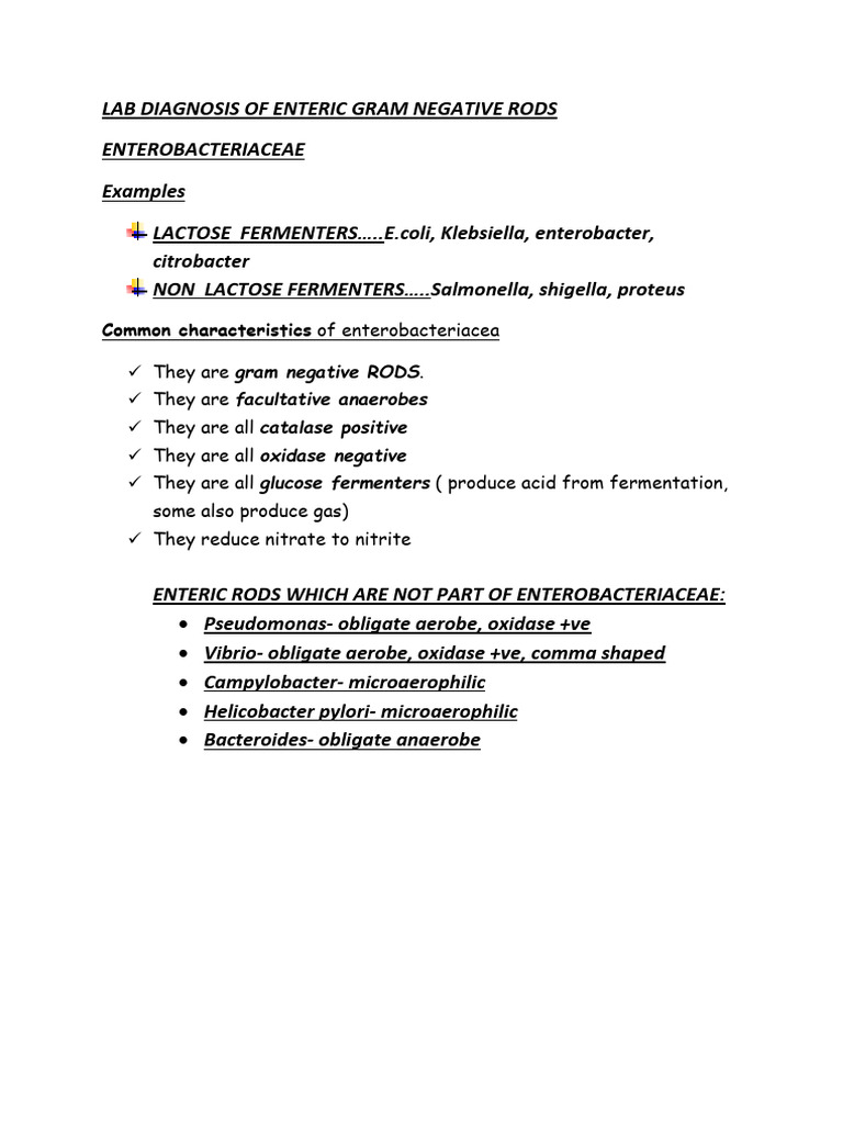 Color Lab Diagnosis of Enteric Organisms LMDC | PDF | Serology ...