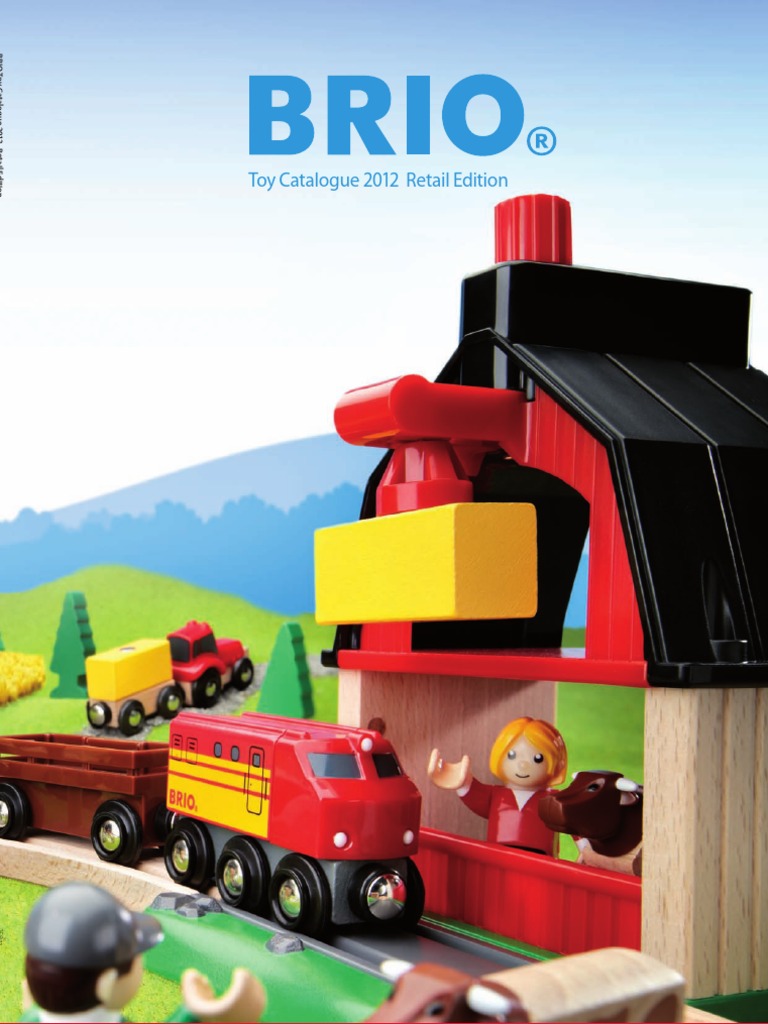 BRIO® WORLD Circuit de train de base transport de roches bois 33210