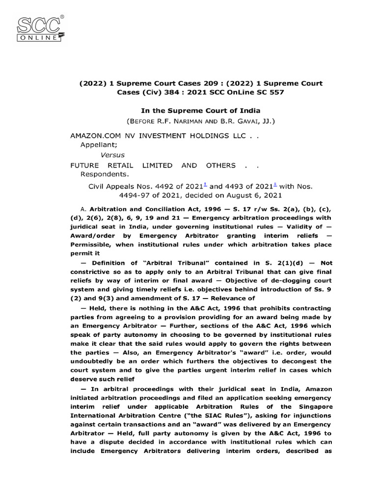 Supreme Court Ruling: Eastern Book Co. | PDF | Supreme Court Of The ...