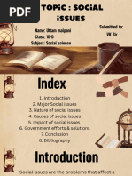 Understanding Social Issues in India | PDF | Poverty | Poverty ...