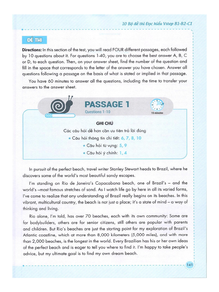 Reading Practice Test 5 | PDF