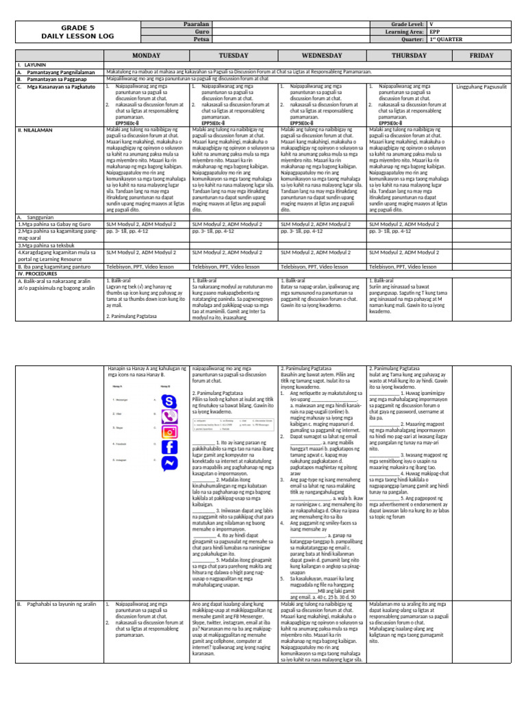 ICT - Week 4 | PDF