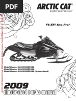 2009 F6 EFI Sno Pro Parts Manual