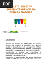 Coleta Seletiva SLIDES