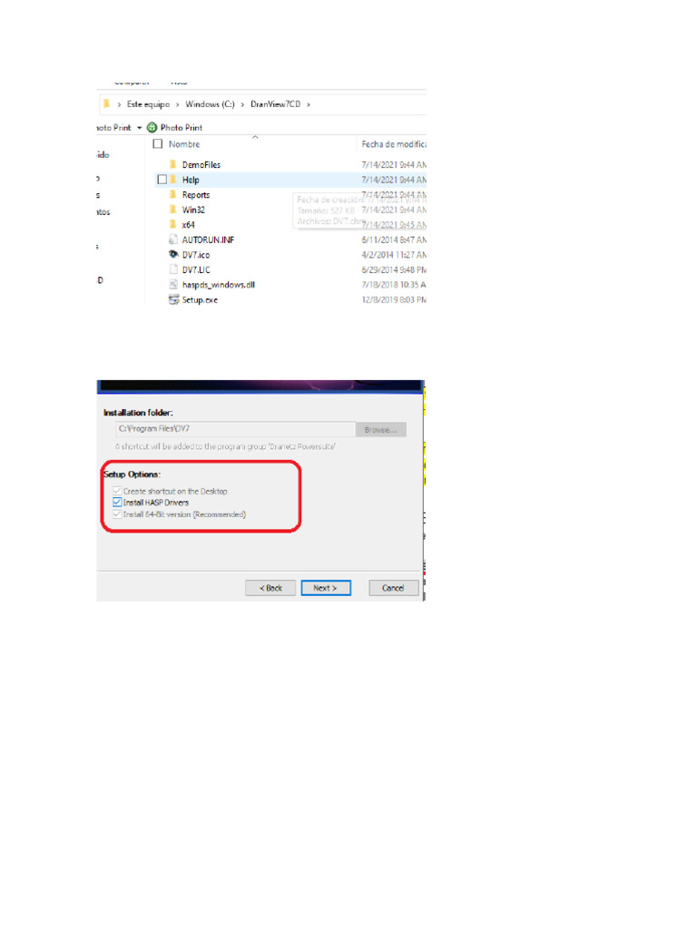 Guía de Instalación y Uso de Dran-View 7 | PDF