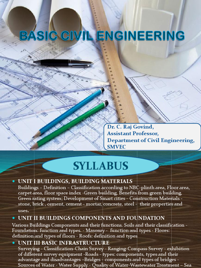 Basic Civil Engineering Concepts | PDF | Rock (Geology) | Cement
