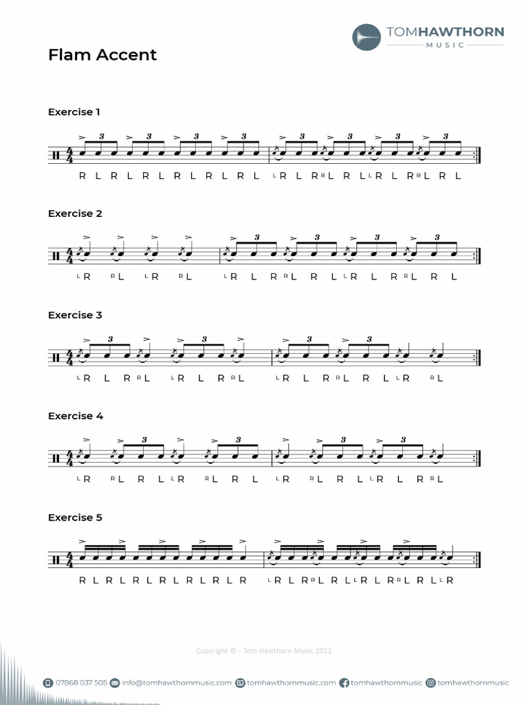 Flam Accent 1 | PDF