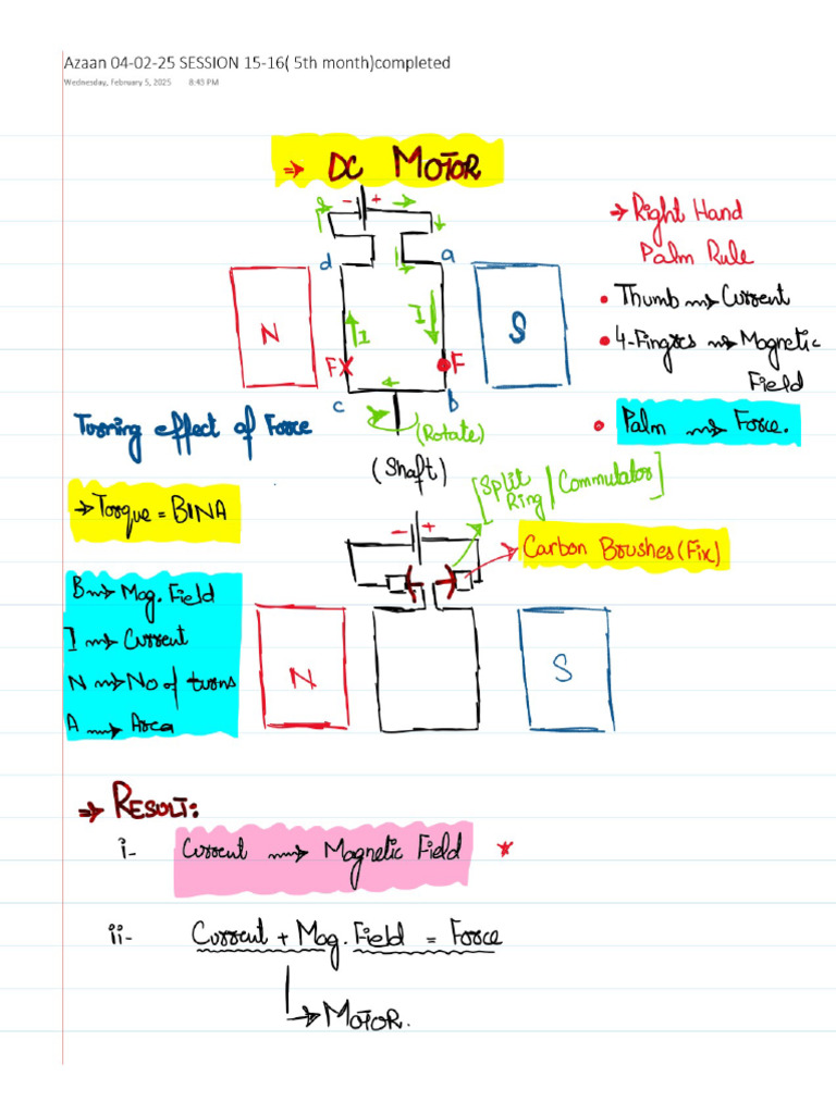 DC Motors | PDF