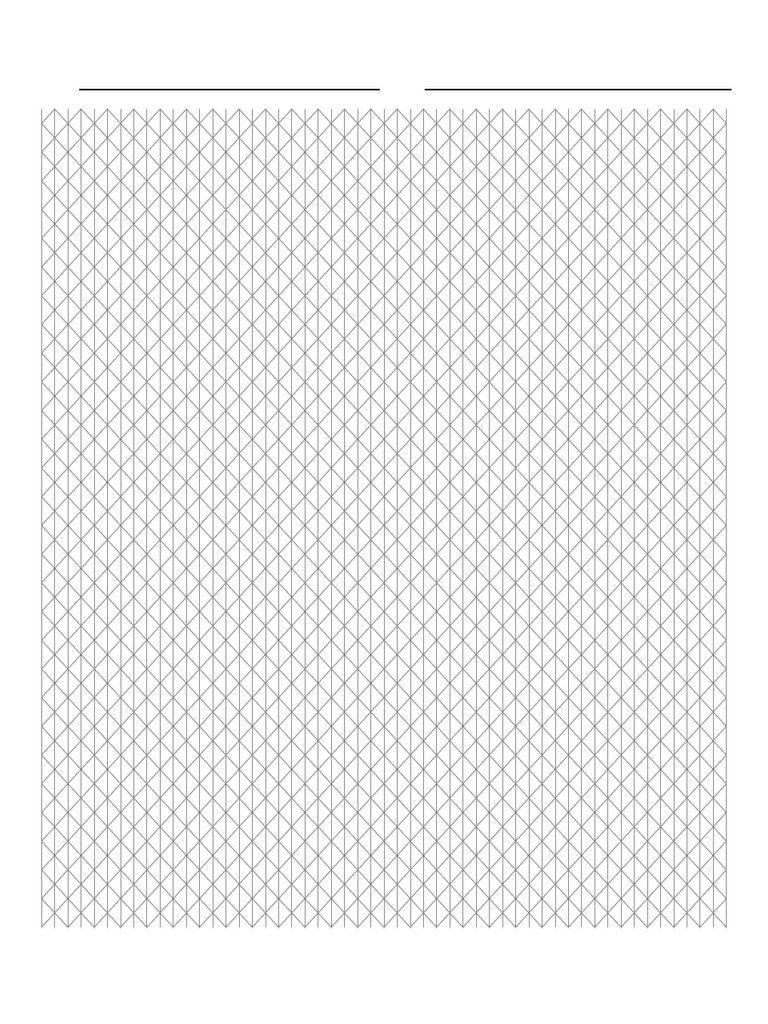 Isometric Paper | PDF