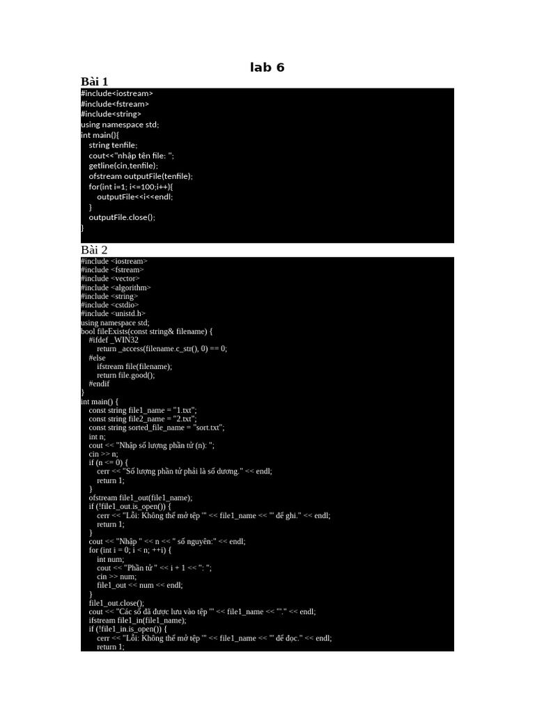 Lab 6 | PDF