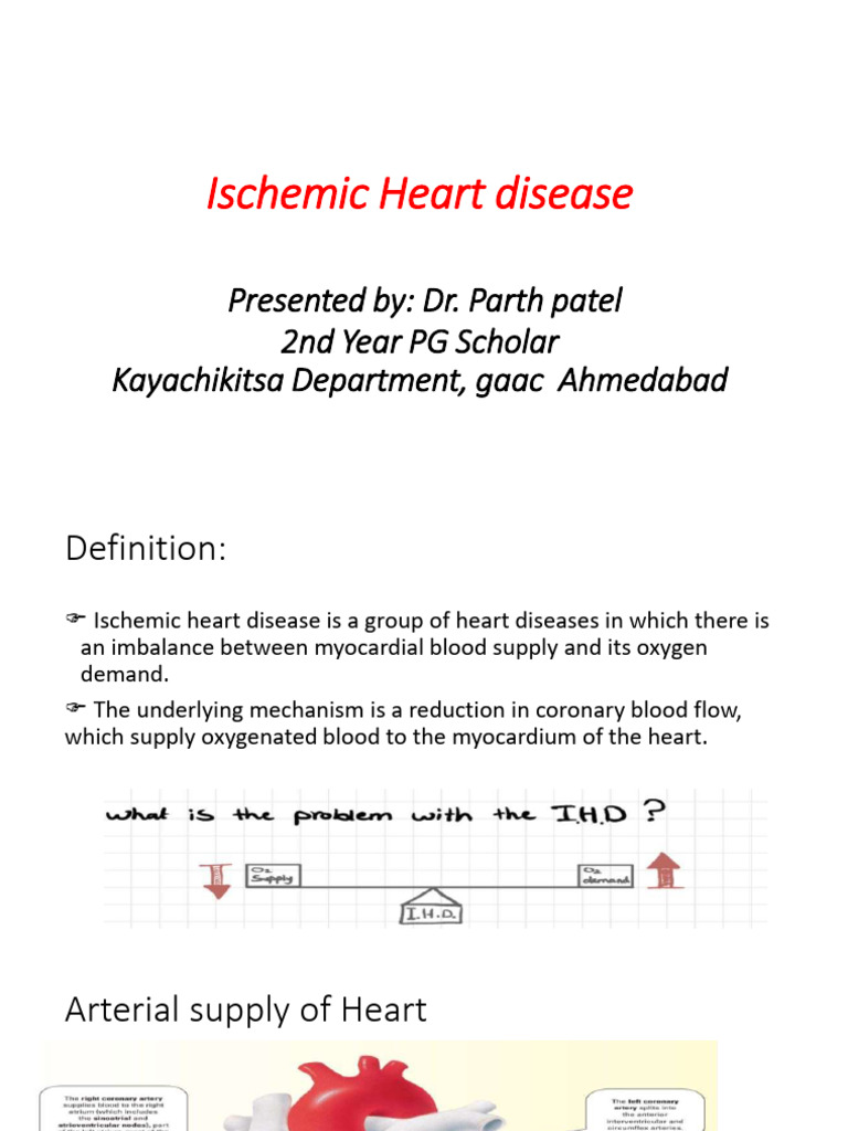 Ischemic Heart Disease Overview | PDF | Myocardial Infarction ...