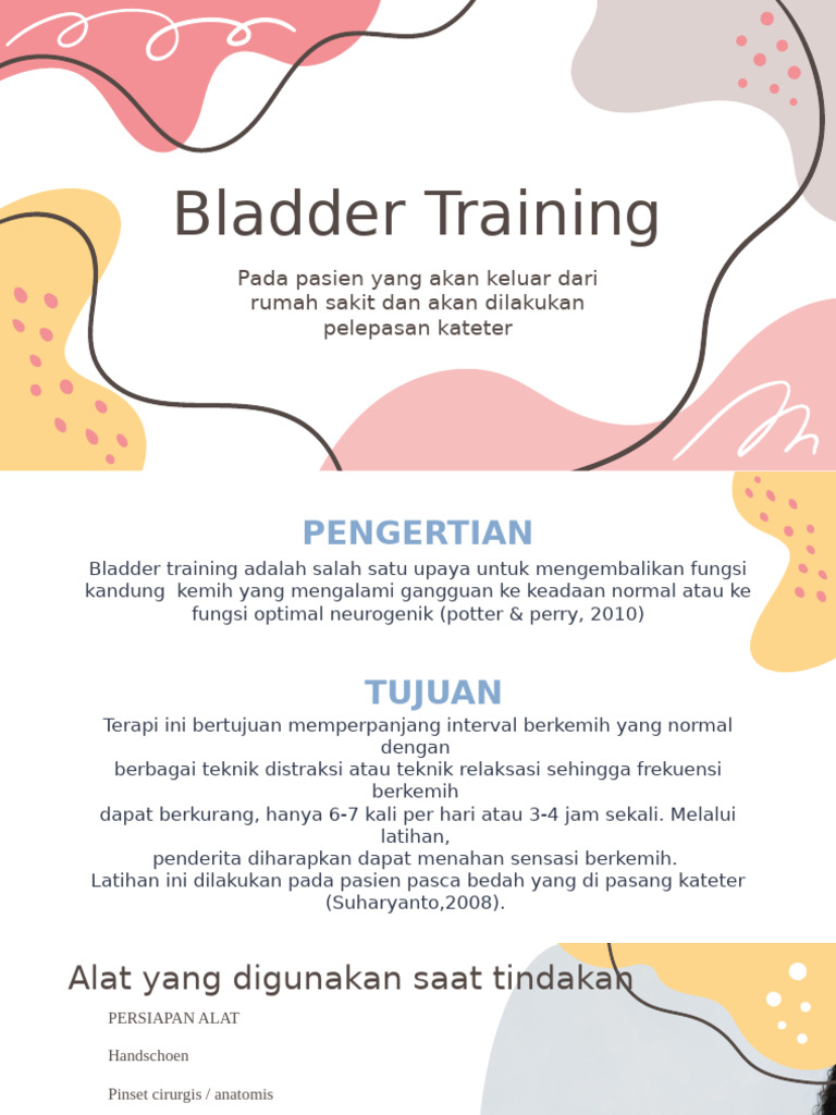 Bladder Training | PDF