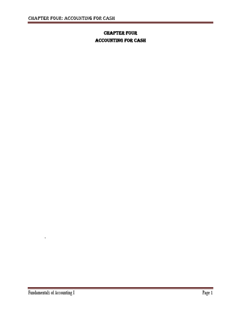 Cash Management and Internal Controls | PDF | Cheque | Internal Control