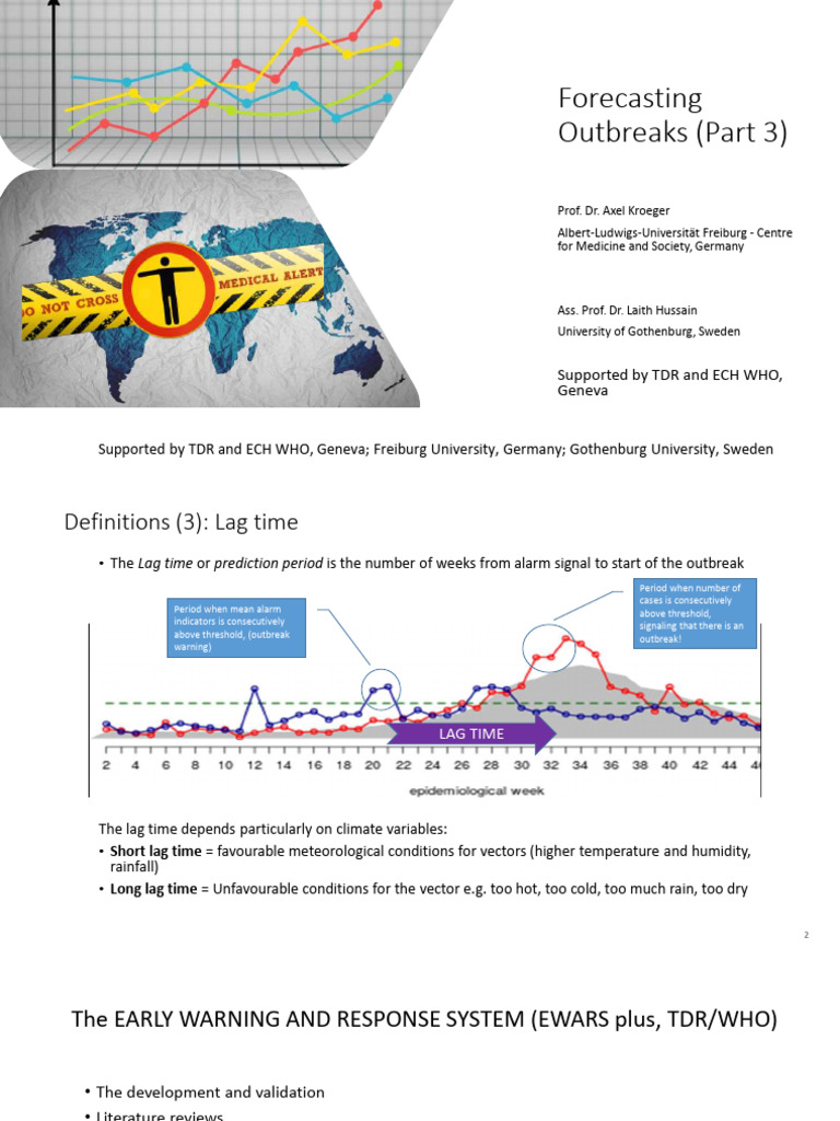 EWARS: Outbreak Prediction Insights | PDF | Sensitivity And Specificity