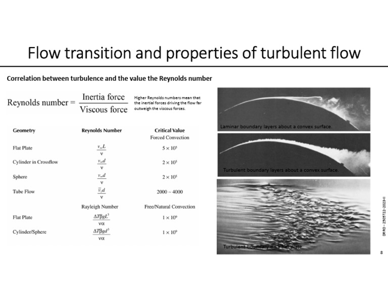 Flow Transition and Properties of Turbulent Flow | PDF