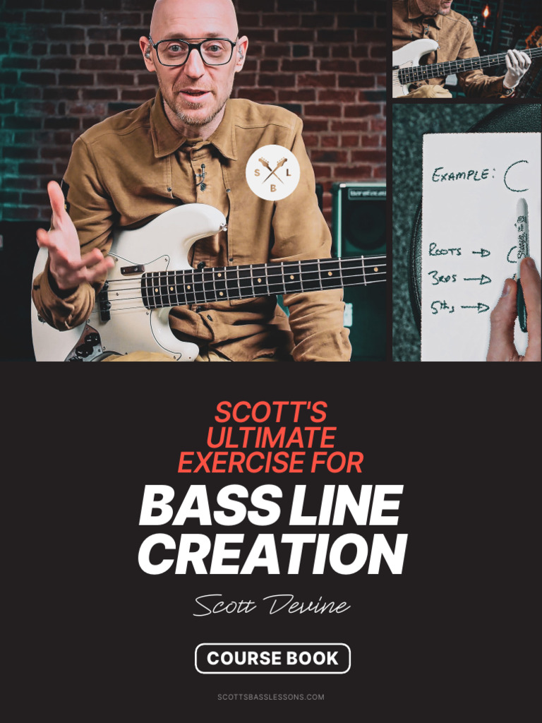 Scott Devine's Bass Line Creation Guide | PDF | Chord (Music) | Musical ...