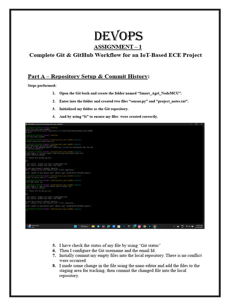 Thiru Devops Assignment 1 | PDF | Computing | Software