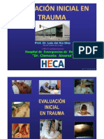 Evaluacioninicialdeltraumatizadograve 110809180641 Phpapp02