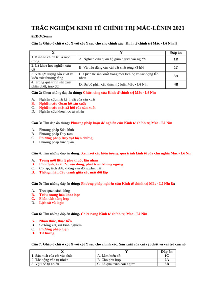 KTCT Ôn Thi HK-I | PDF