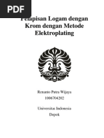 Download Pelapisan Logam Dengan Krom Dengan Metode Elektroplating by RenantoPutraWijaya SN94068610 doc pdf