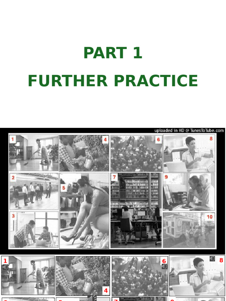 Lis Part 1 Further Practice | PDF