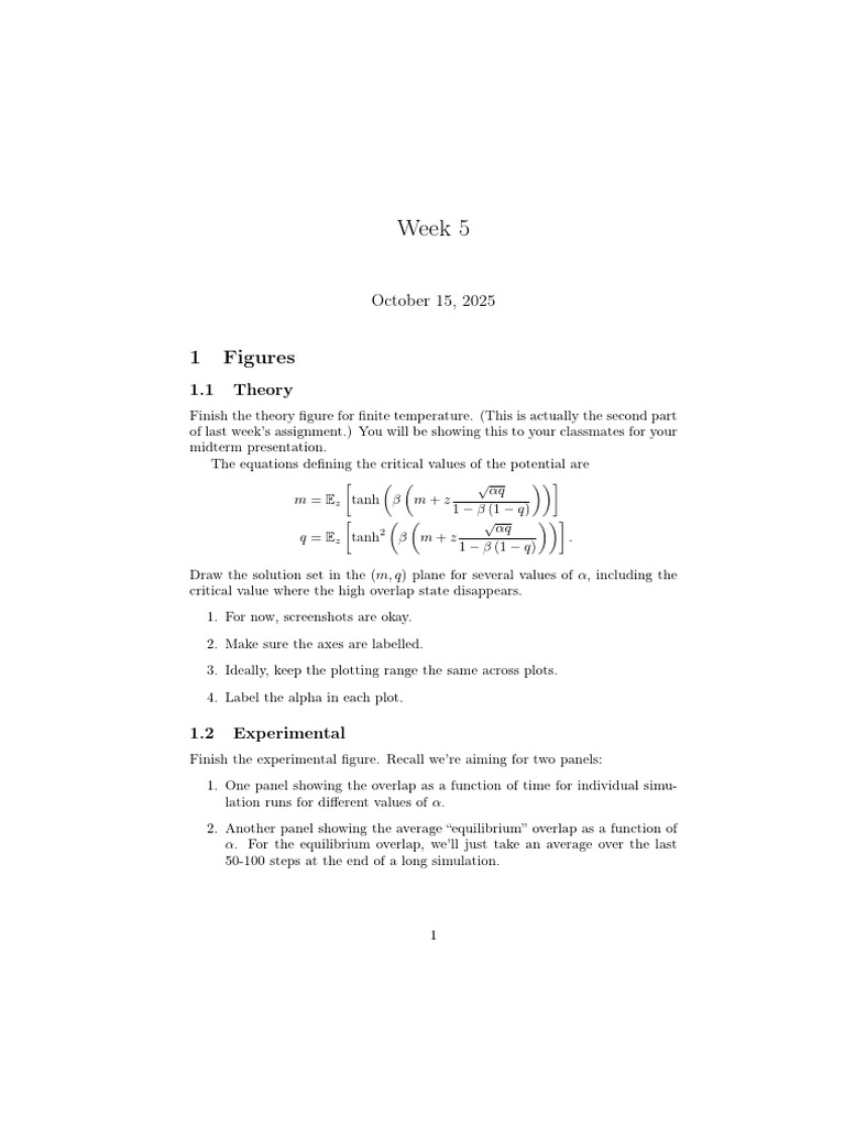week5 | PDF | Mathematics | Computational Science