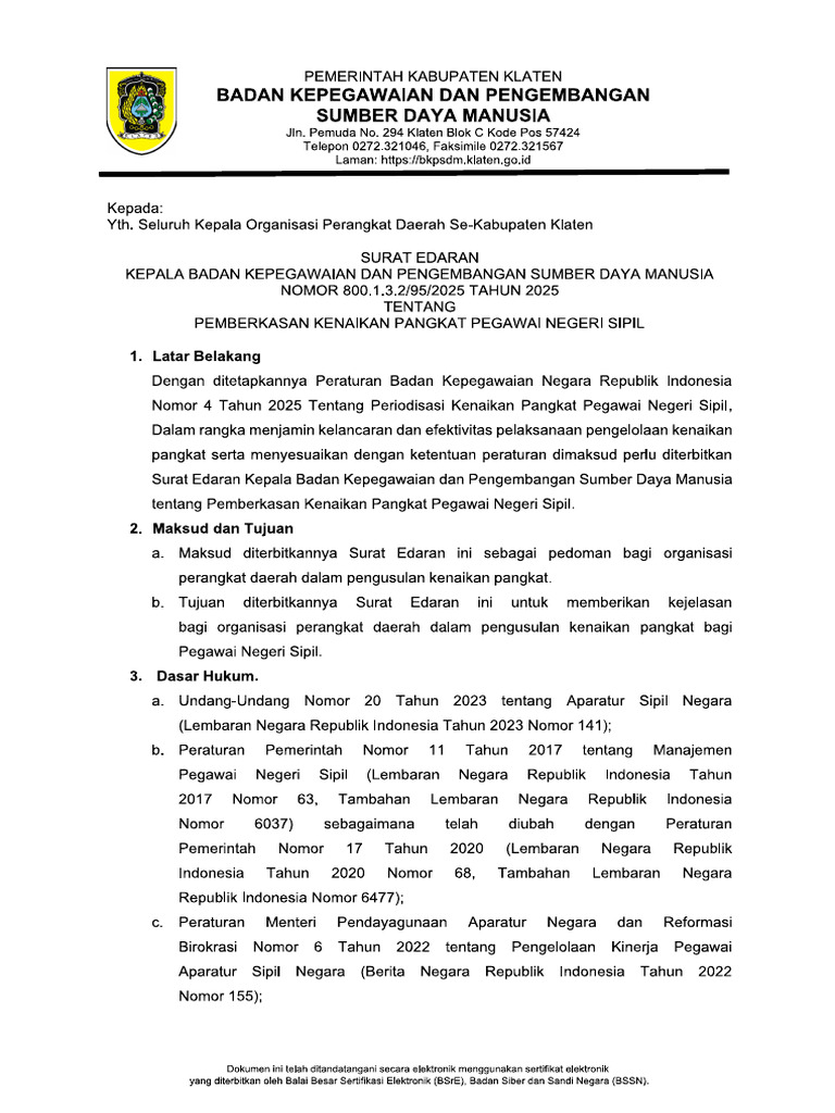 Surat Edaran 2026 | PDF