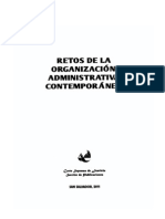 Retos de La Organización Administrativa Contemporánea