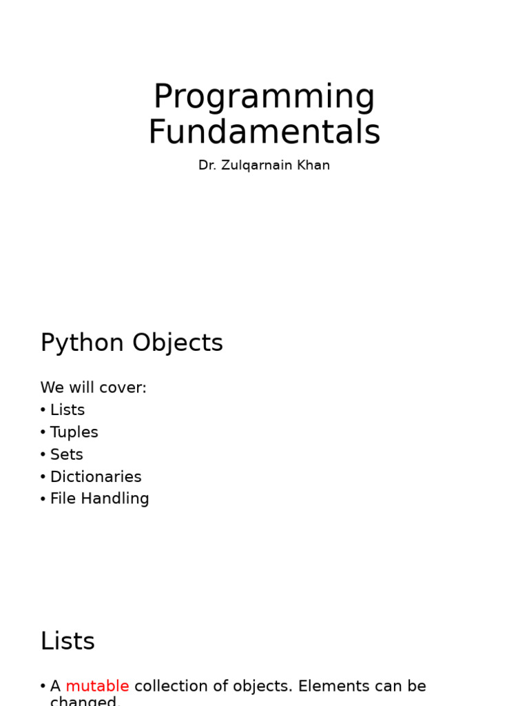 Week 7 Objects Filehandling | PDF | Data Management | Computer Engineering