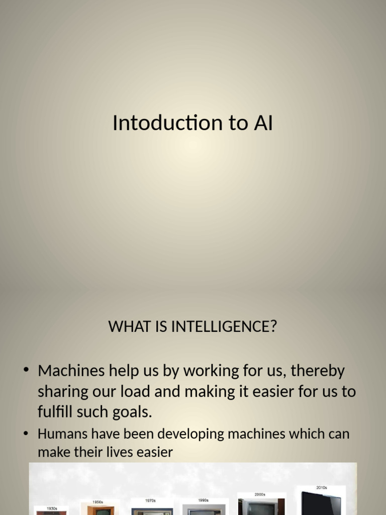 Introduction to Artificial Intelligence | PDF