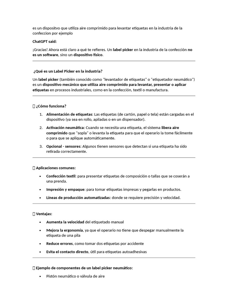 Construcción de un Label Picker Casero | PDF | Neumático | Impresión 3d