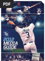 Download 2012 Tampa Bay Rays Media Guide by LaMichael Mitchell SN94070043 doc pdf